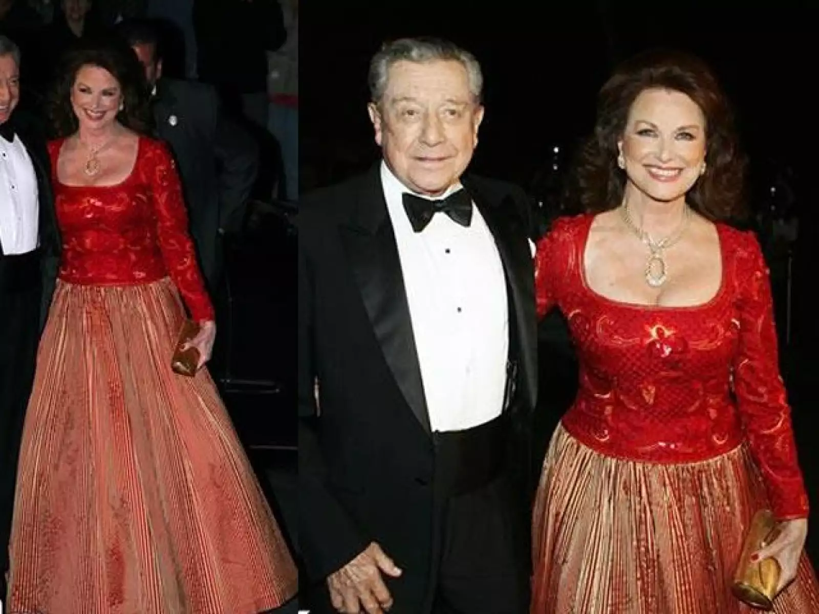 Christiane Magnani y Miguel Alemán