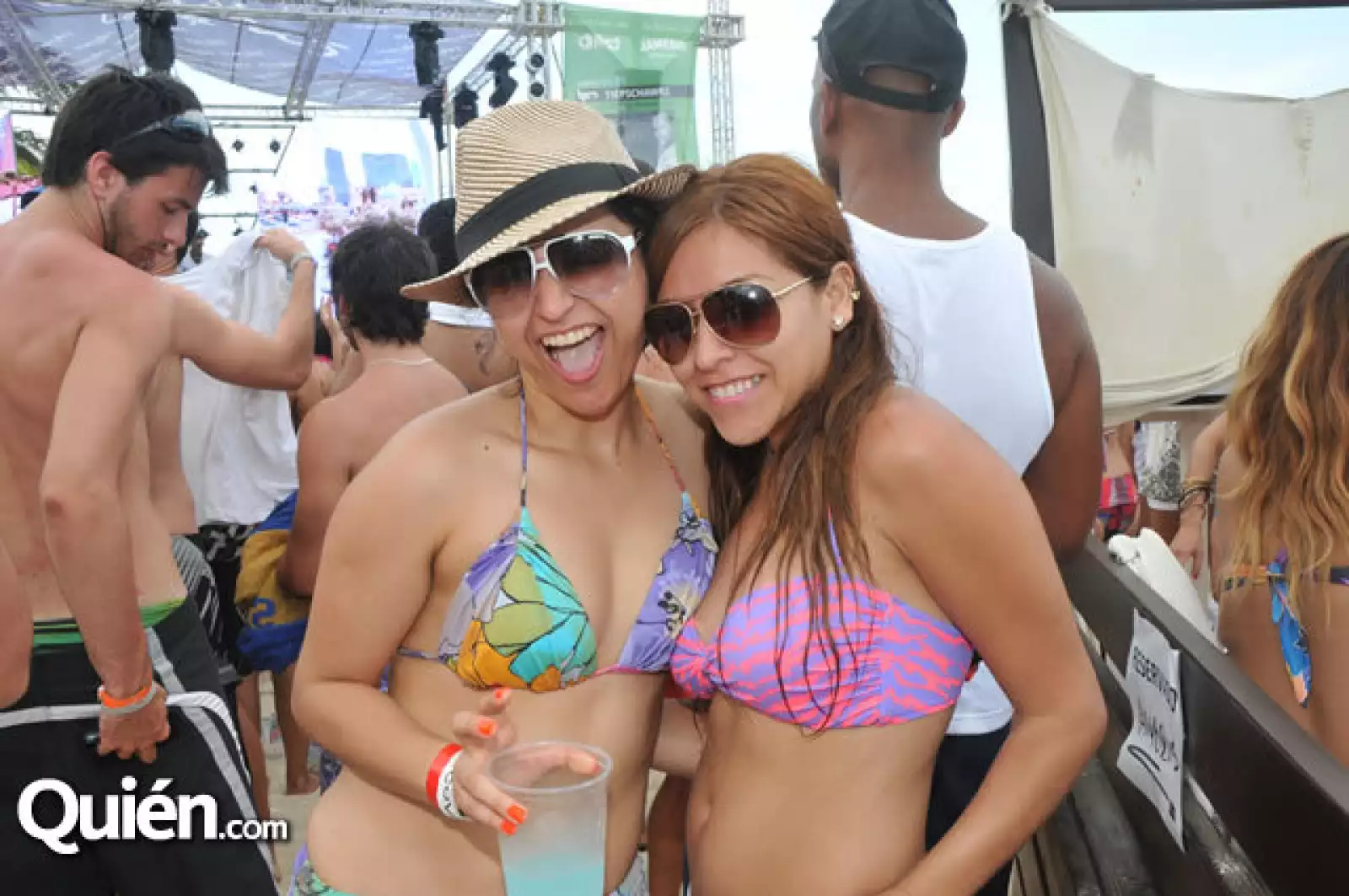 Kristel Garcés y Fany Rangel