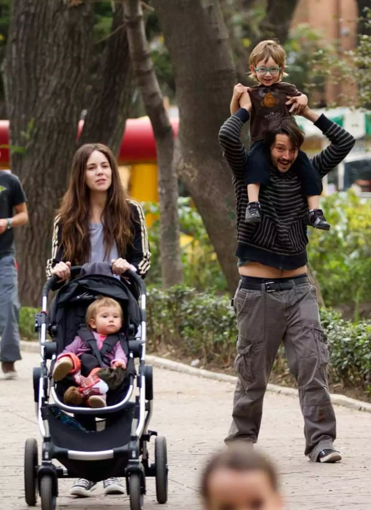 Camila y Diego en su mejor papel, como padres de Jerónimo y Fiona.