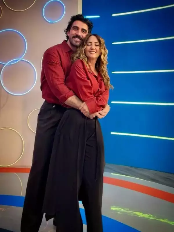 Luis Carlos Origel y Andrea Legarreta 