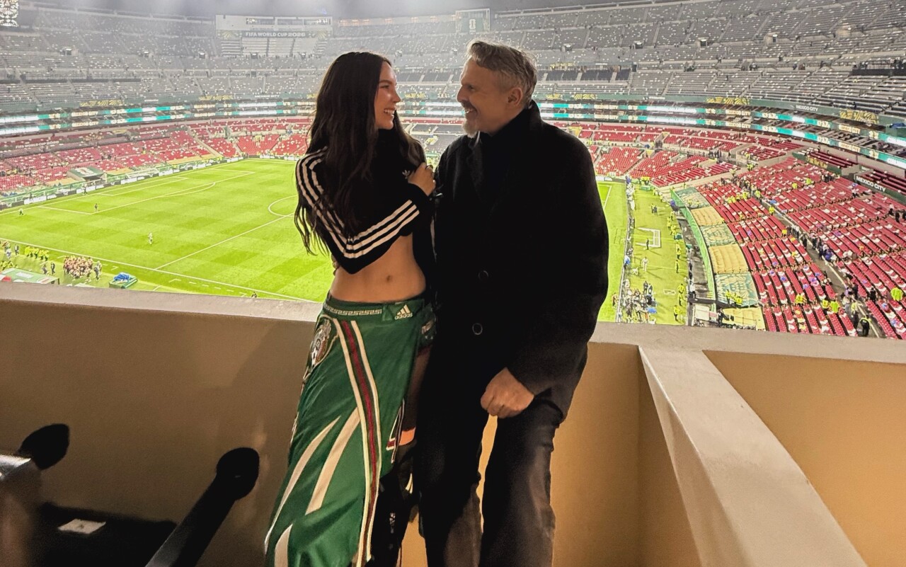 Belinda y Miguel Bosé descubren en el Mundial la vieja historia familiar que los une