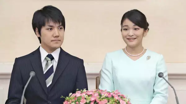 La princesa japonesa Mako y su novio Kei Komuro