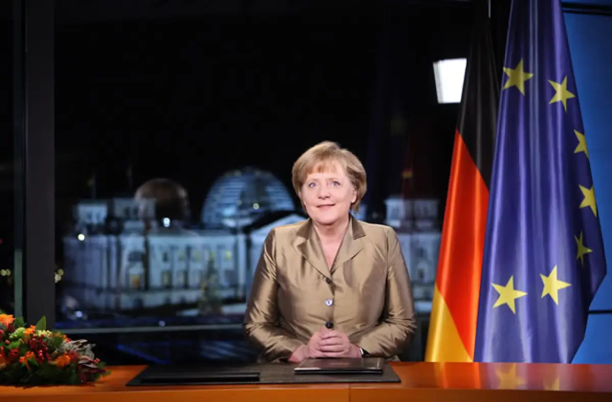 Angela Merkel en el número 1. Con 58 años, la canciller alemana encabezó la lista por séptima vez consecutiva.