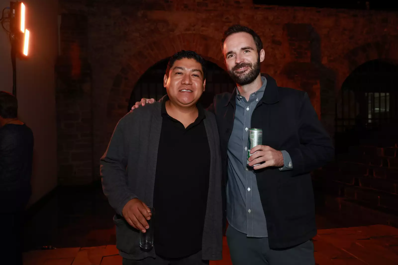 Abisai Sánchez y Rodney Cusic 