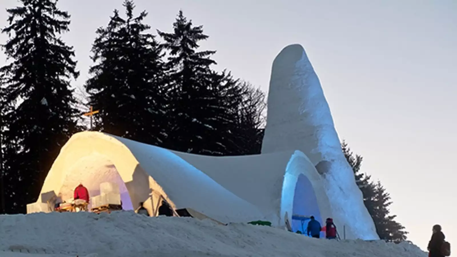 hielo, dios, invierno