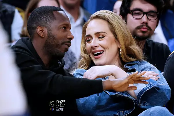 Adele y su novio Rich Paul