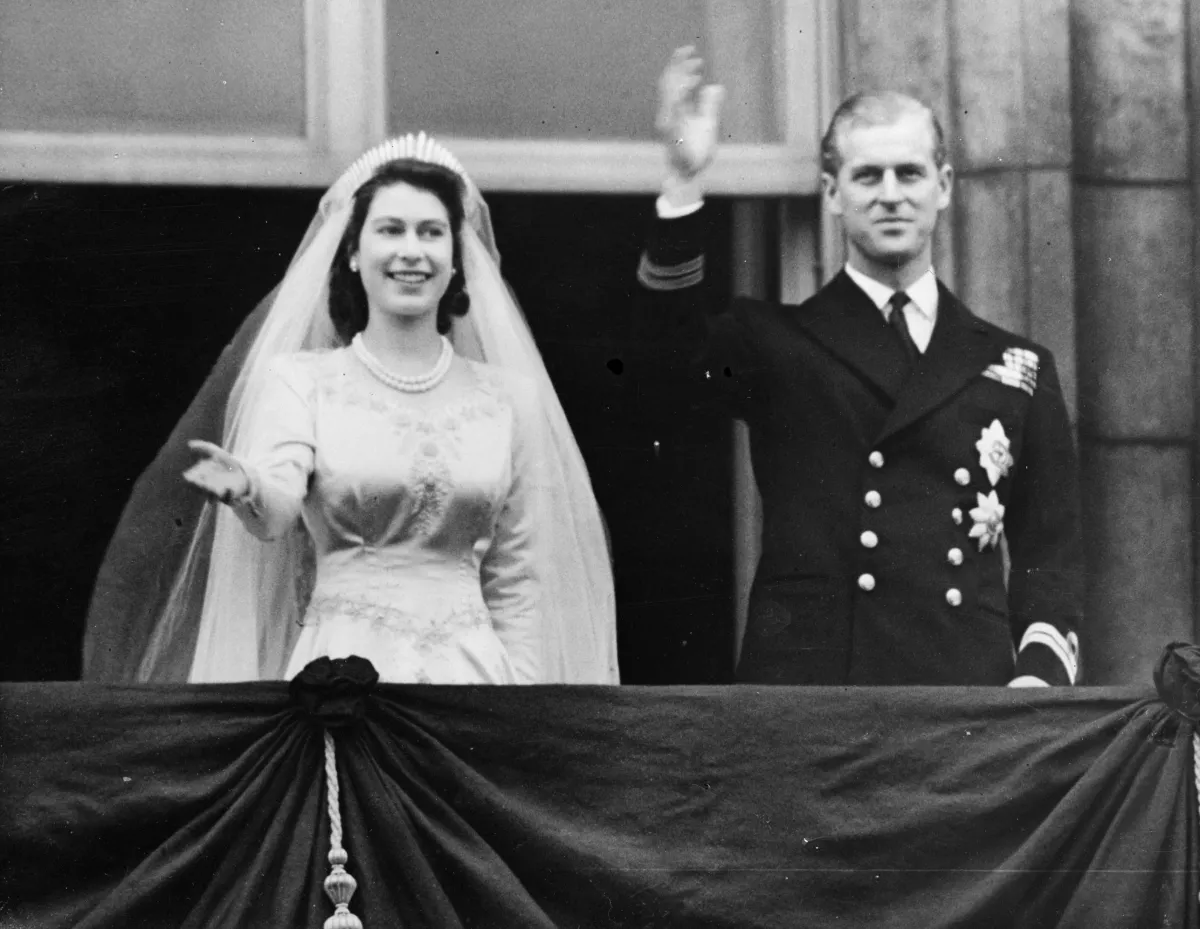 Princesa Isabel y príncipe Felipe