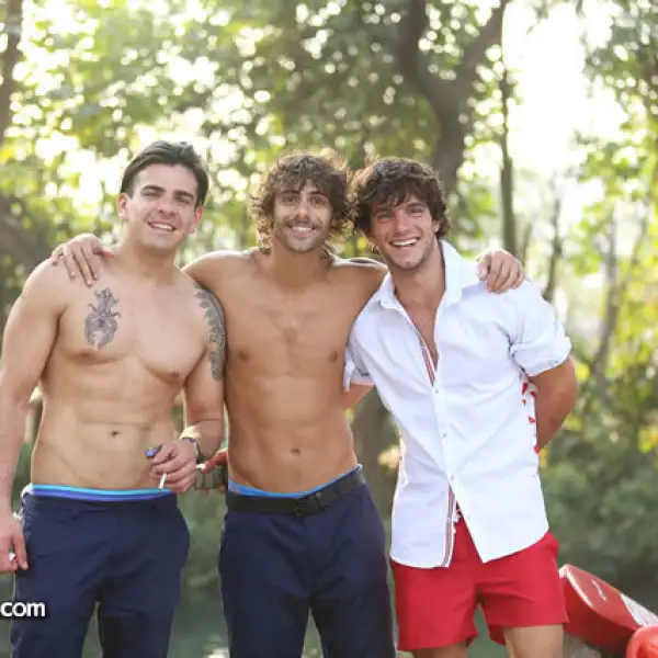 Rafael García,Javier Boggiano y Maxi Kramer