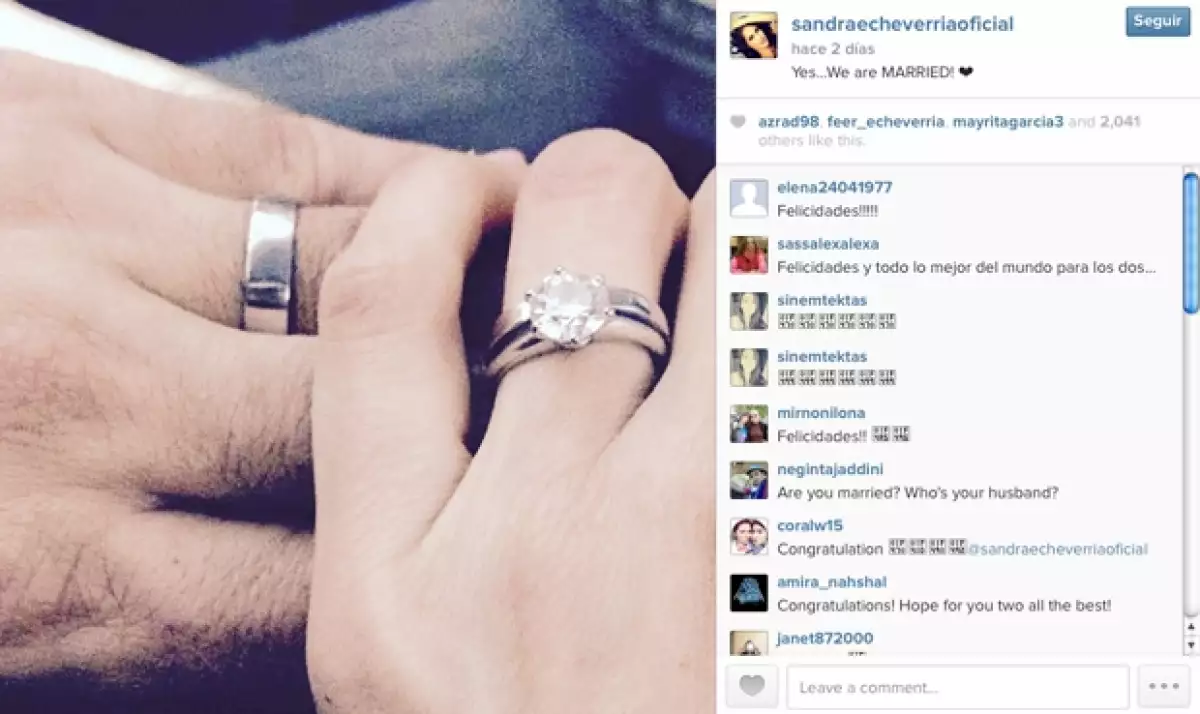 Los recién casados se demuestran su amor en las redes sociales, y revelaron el destino que eligieron para su luna de miel a través de varias fotografías.