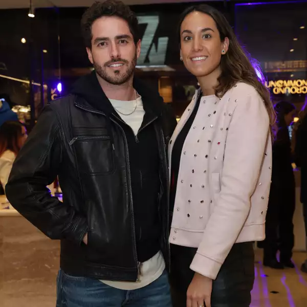 Pato Tello y Alejandra Portilla