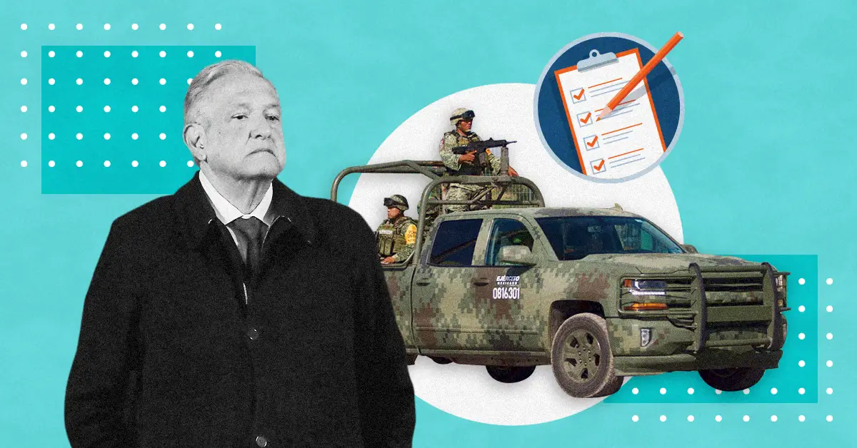 AMLO propone consulta en 2023 para definir permanencia de Ejército en seguridad