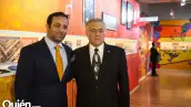 Bobby Slim y Miguel Ángel Torruco.