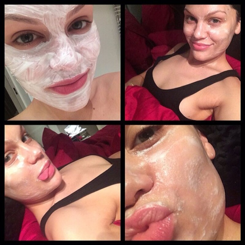 Para hidratar su piel, Jessie J utiliza una mascara de cinco dólares.