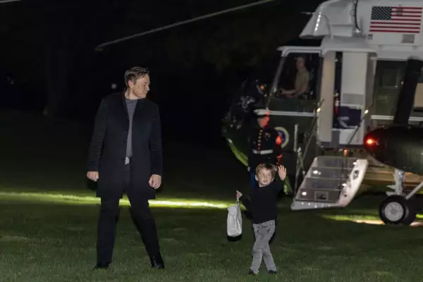 President Trump Returns To The White House