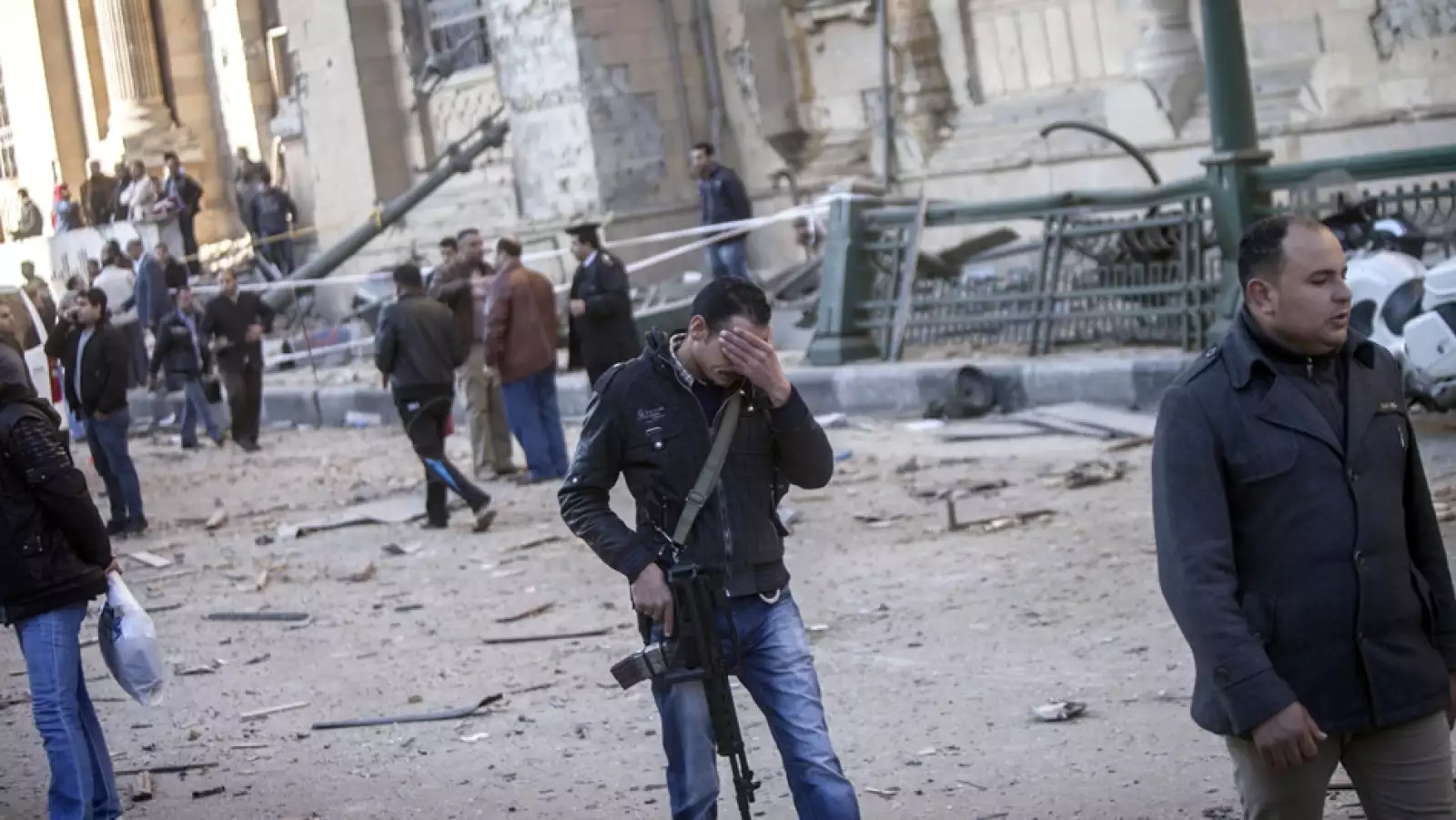 egipto, explosión, sede policia