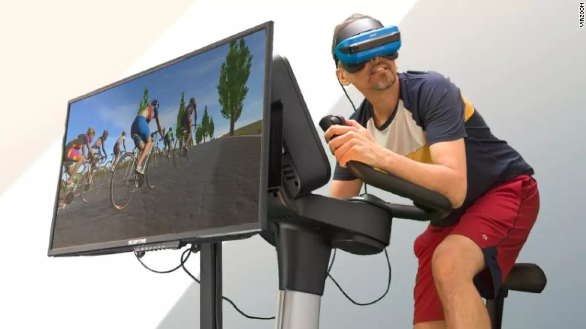 Bicicleta virtual - juego de bicicleta virtual