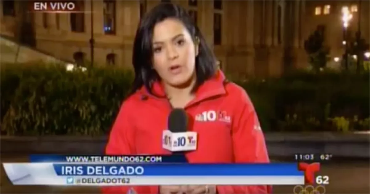 Iris Delgado es reportera en Telemundo 62.