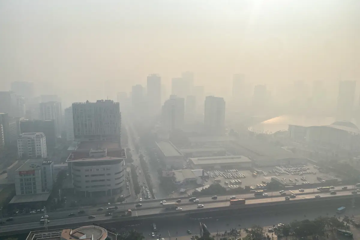 La capital de Vietnam es declarada la ciudad más contaminada del mundo