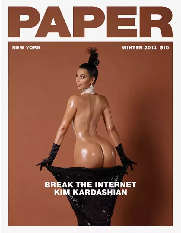 Kim Kardashian.