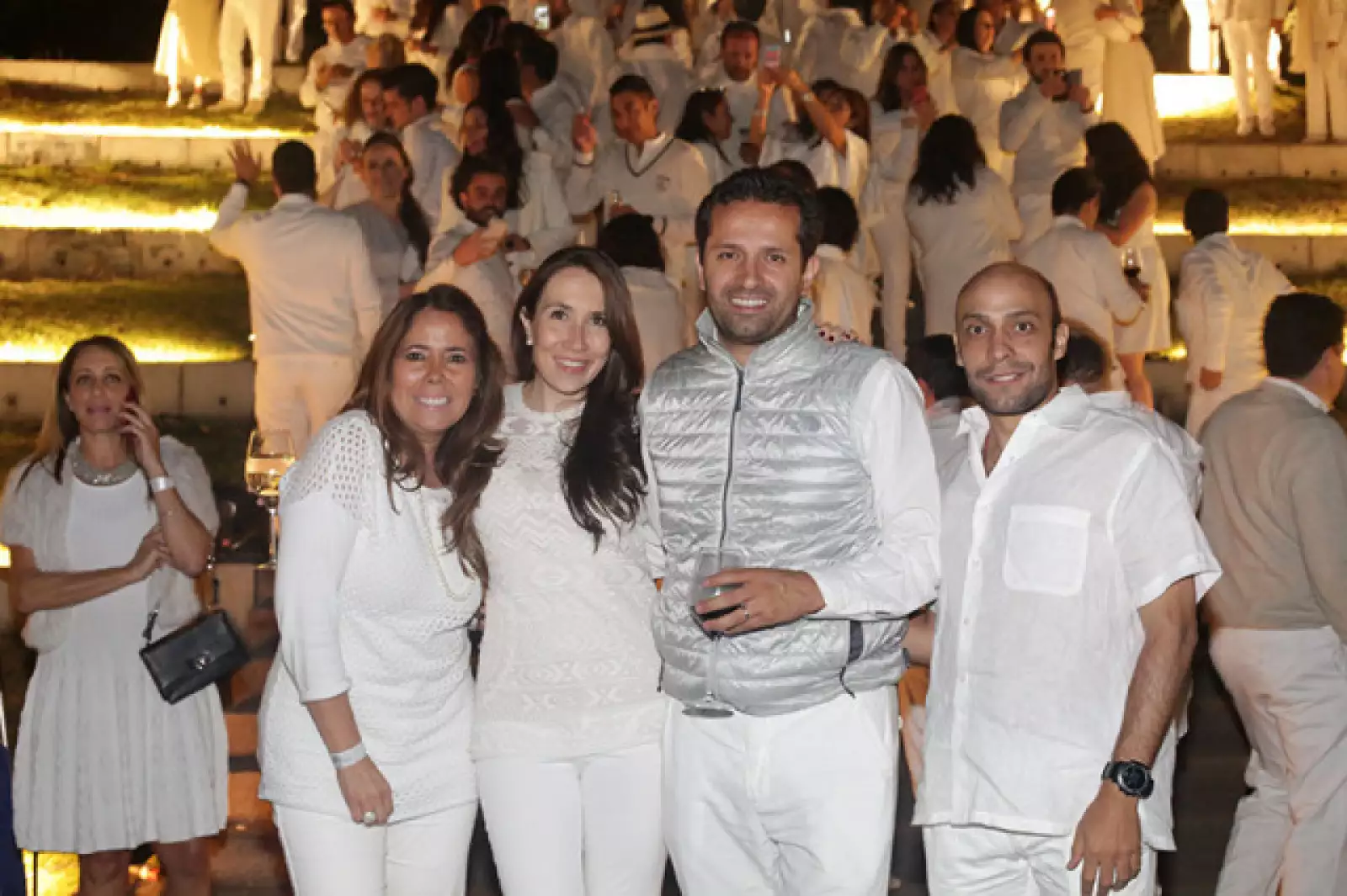 María del Castillo,Alicia Certucha,Isaac del Castillo y Gabriel Martínez