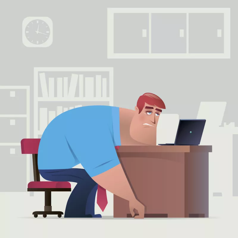 Soledad en la oficina