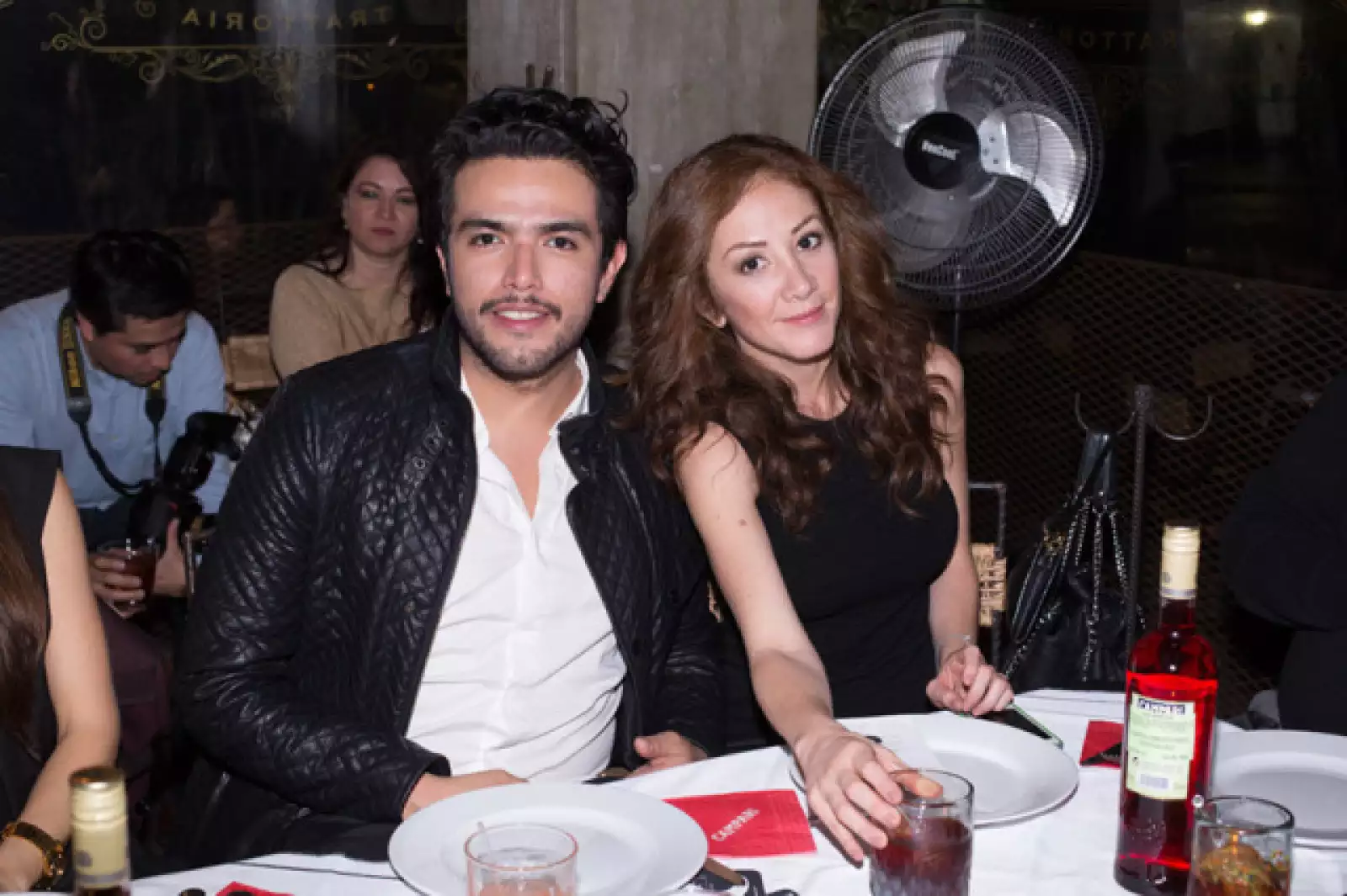 Didier Morales y Mariana Ávila