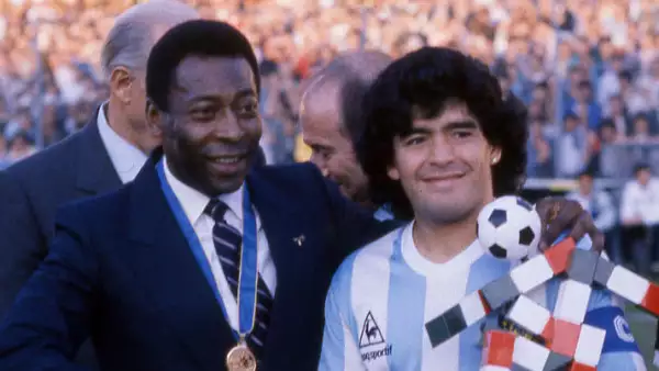 Pele-Maradona