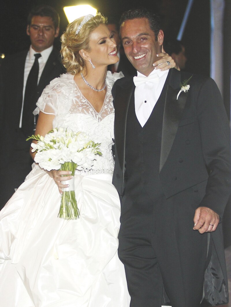 Boda de Carlos Slim Domit con Maria Elena Torruco en la Iglesia