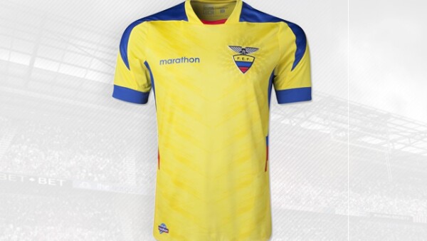 La selección sudamericana viste con la ecuatoriana Marathon, fundada en la década de los 80.