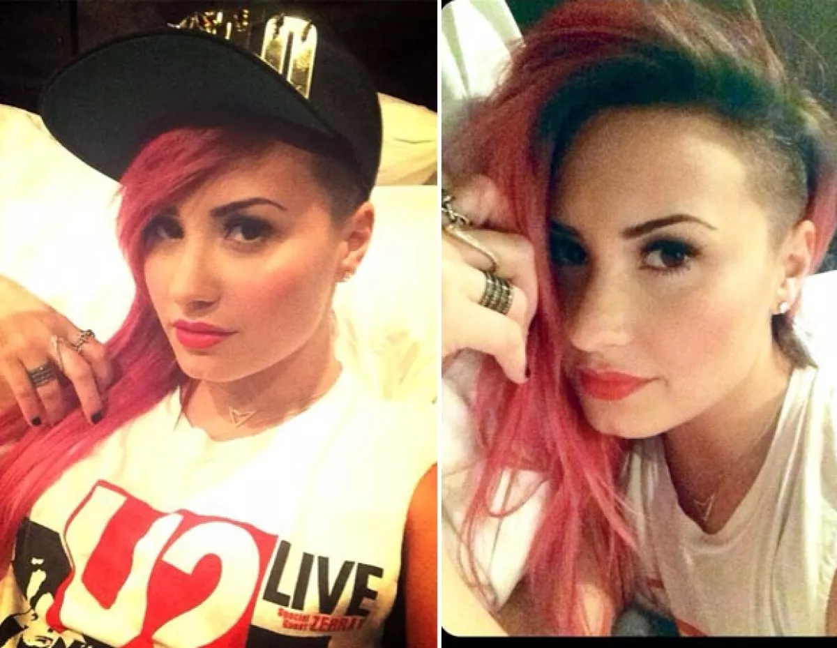 Demi descansando de su gira Neon Lights.
