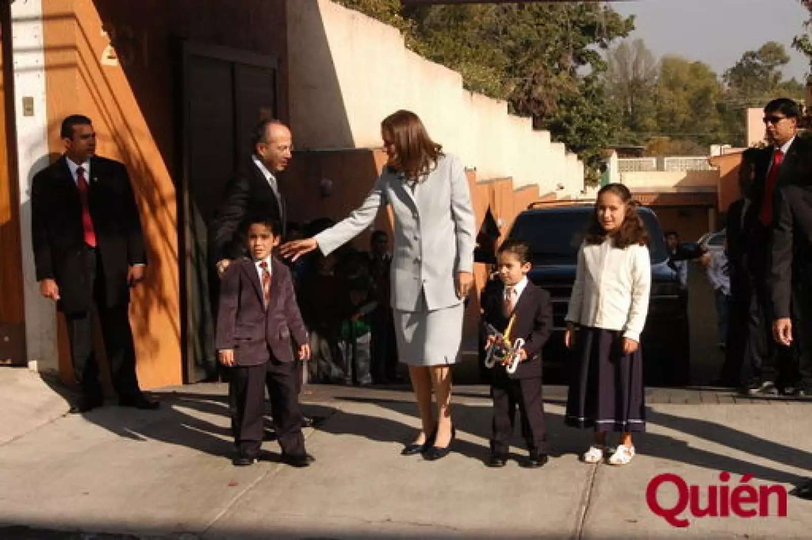 Margarita Zavala, Felipe Calderón, Luis Felipe Calderón, Juan Pablo Calderón, María Calderón