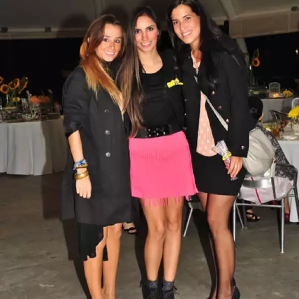 Fernanda Espinoza, Carmina Rodríguez y Regina Hurtado
