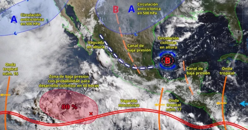 Alerta de tsunami en México: ¿afecta que pase por debajo de ciclones en el Pacífico? 