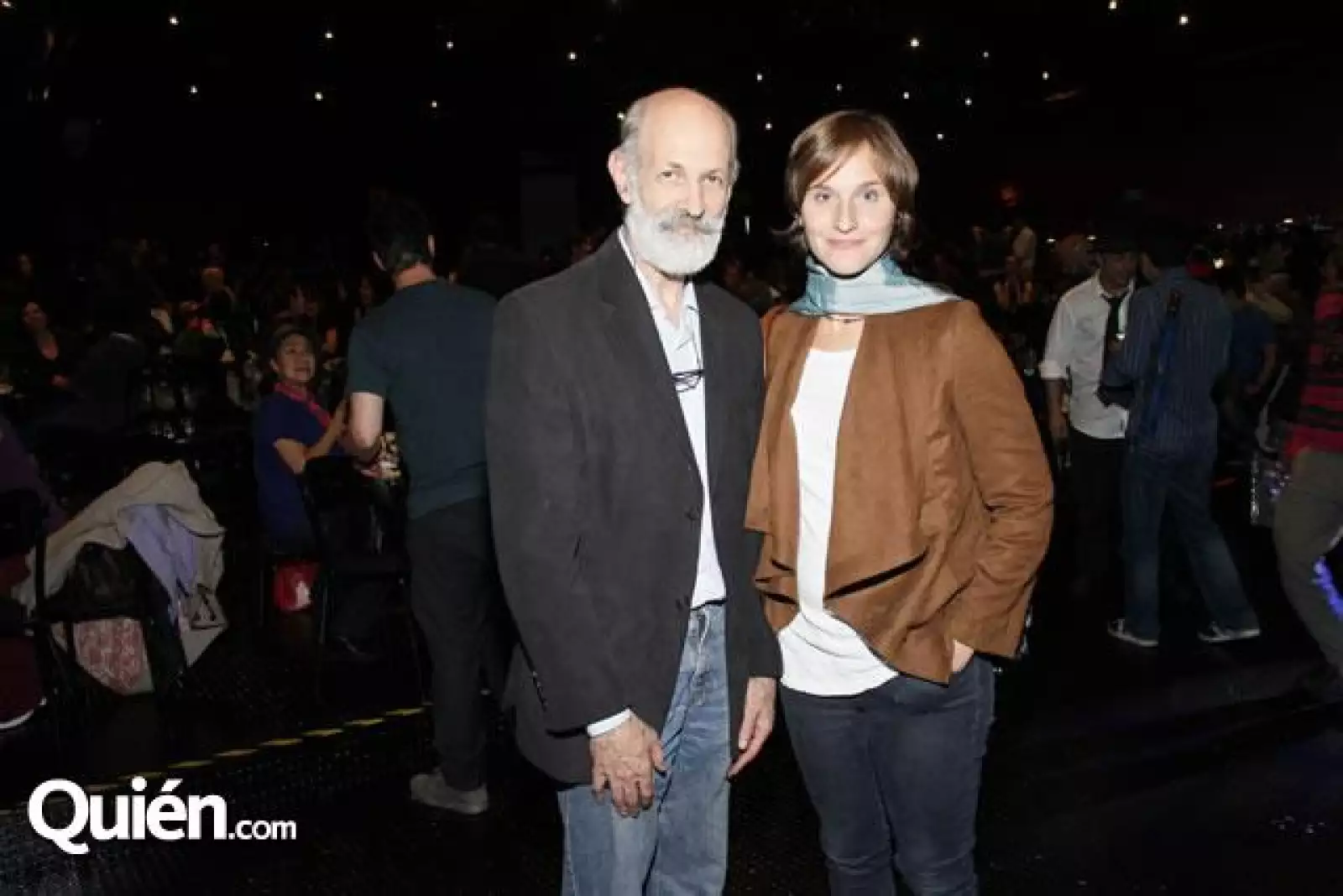 Luis de Tavira y Stefanie Báez