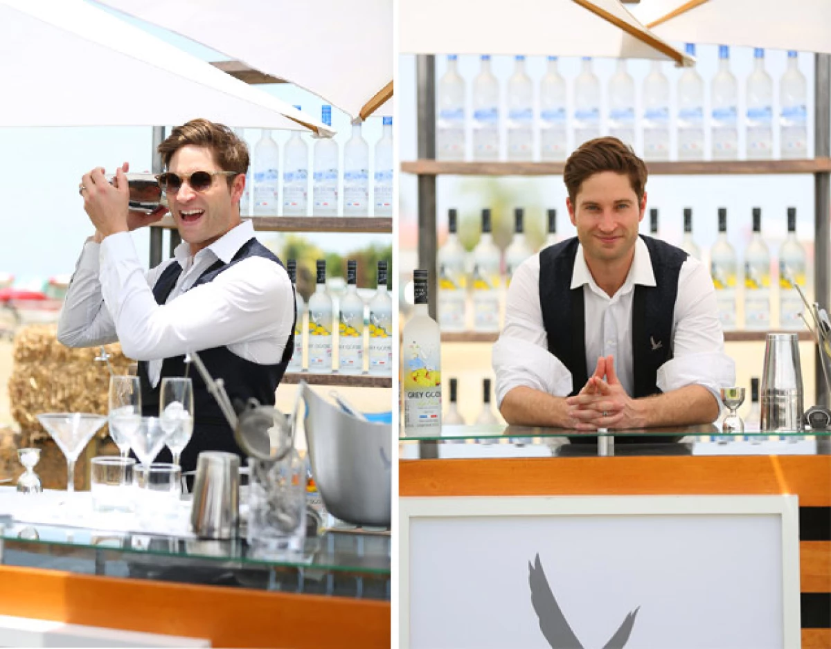 Joe McCanta, CEO de Grey Goose, visitó México durante dos días para dar una clase privada de cómo hacer las mejores mezclas.