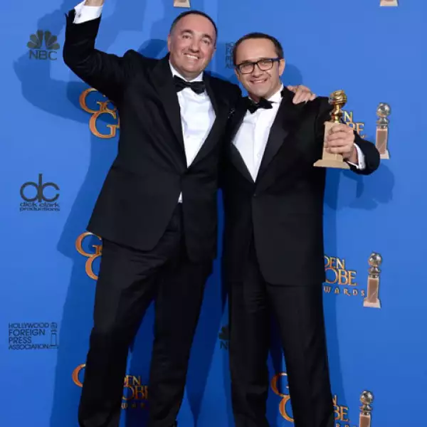 Andrey Zvyagintsev y Alexander Rodnyansky ganaron Mejor película extranjera con Leviathan.