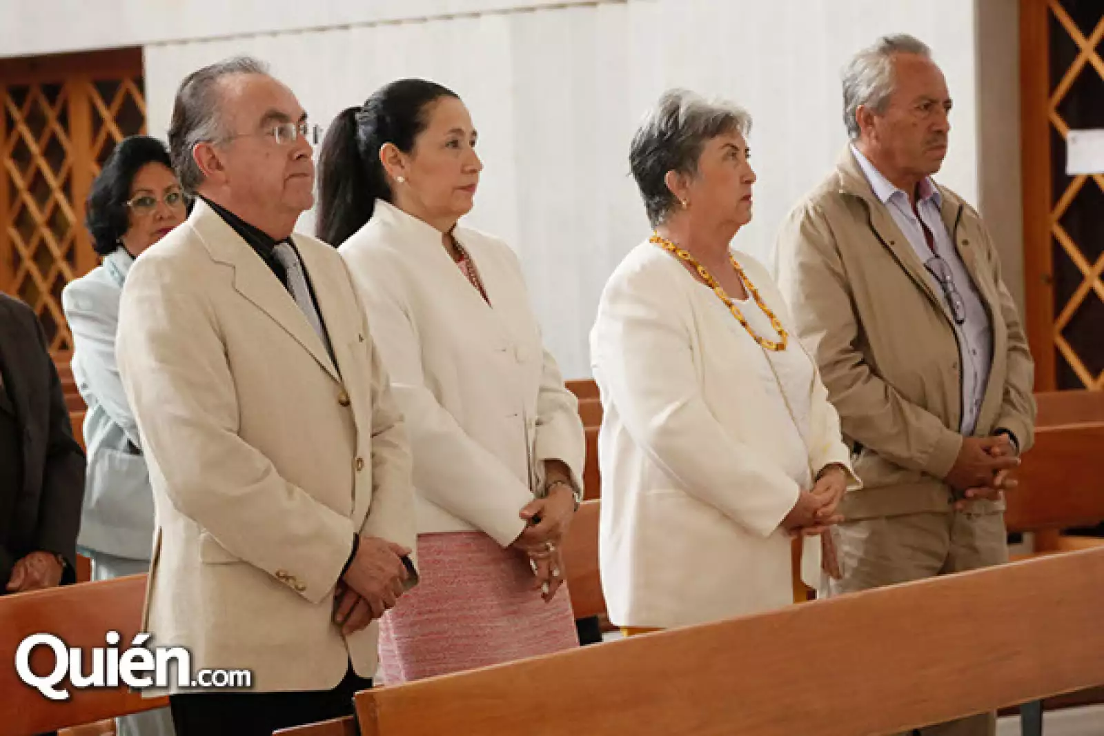 Marco Antonio Landa, Lucila Alba, Lilia Gutiérrez y Ezequiel Tovar