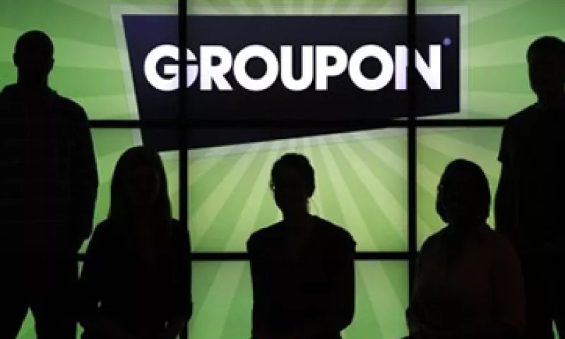 Groupon espera ganancias de entre 45 a 65 mdd para el tercer trimestre. (Foto: Reuters)
