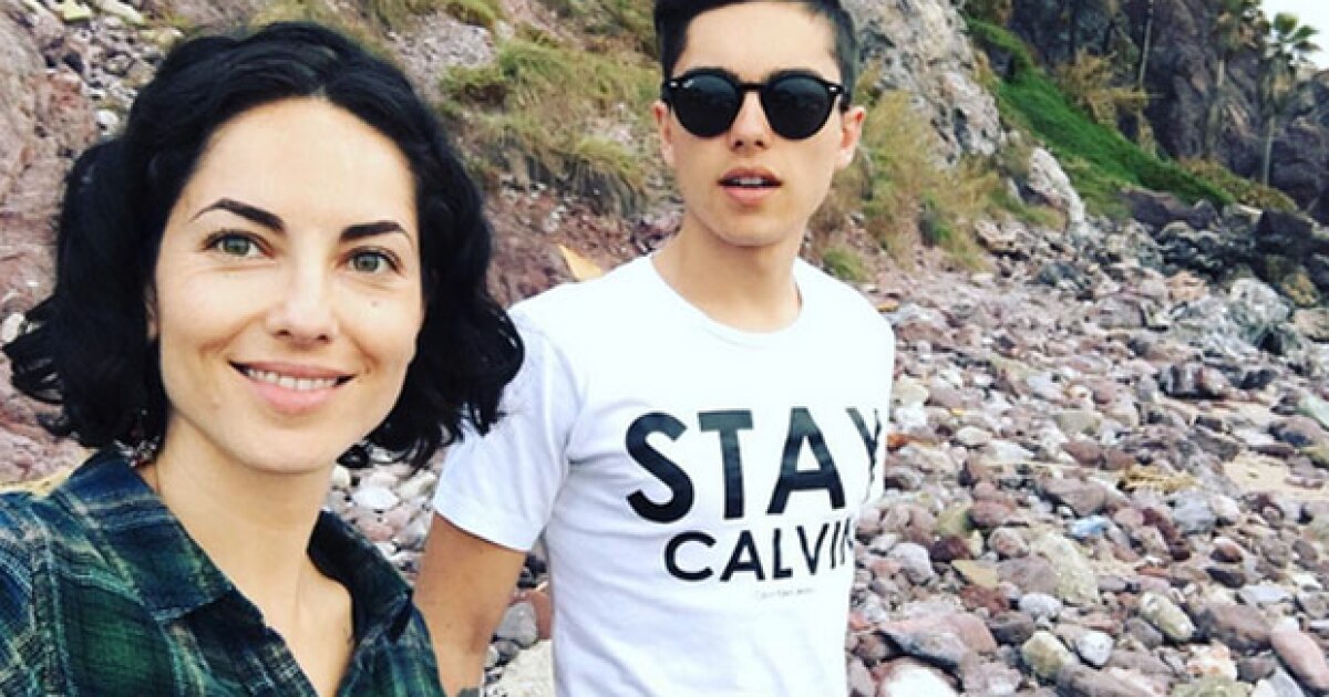 Barbara Mori Ya Conocio A Su Nieta Mila En la foto que la actriz compartio aparece con su pequena nieta que ella esta mirando a otro lado pero luce muy tranquila al estar en los brazos de su abuela. barbara mori ya conocio a su nieta mila