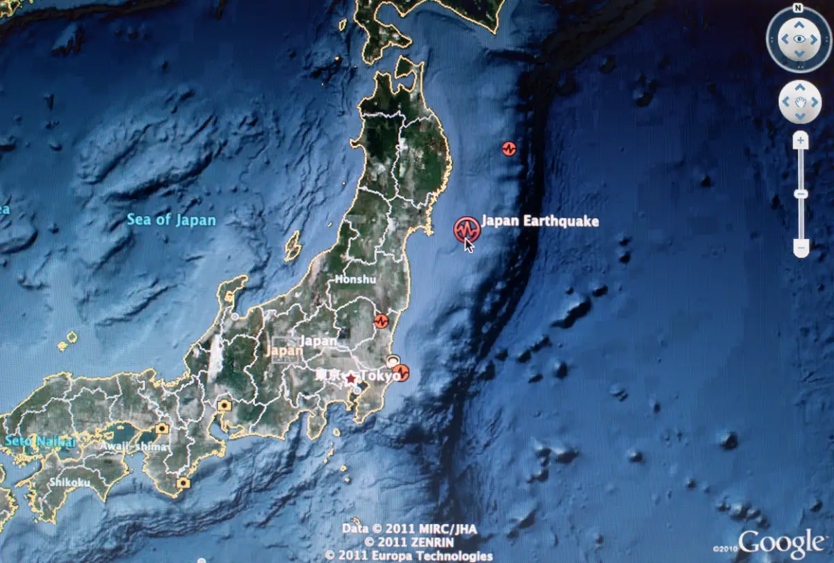 sismo en japón