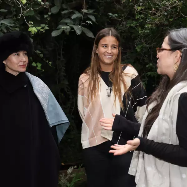 Ana María Maldonado  y Mariana Poo