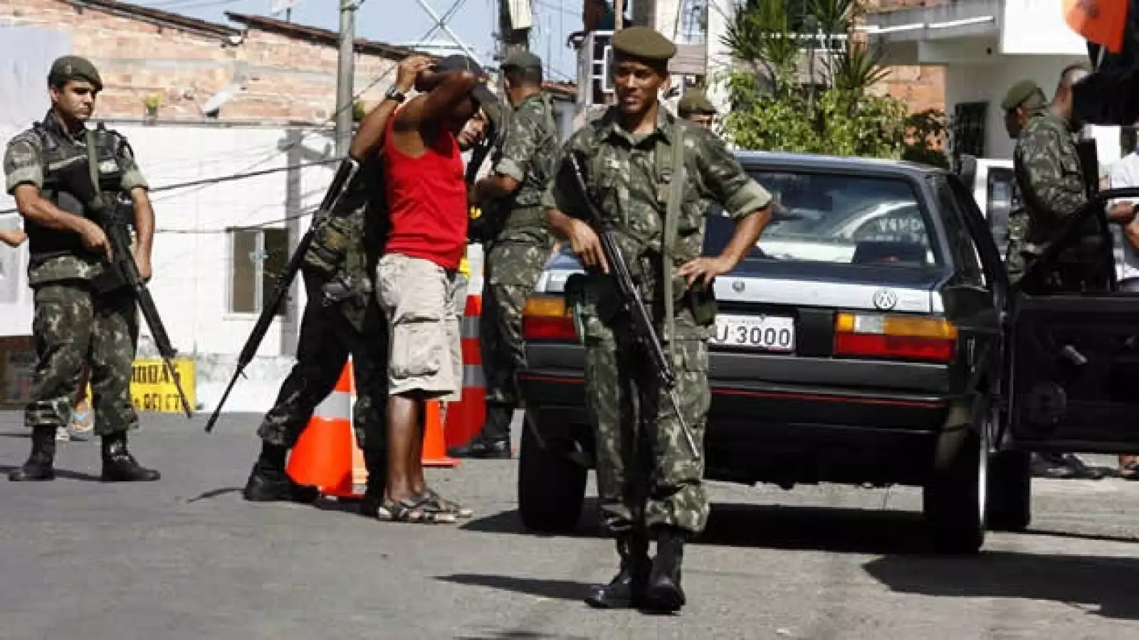 Brasil huelga policía Ejército