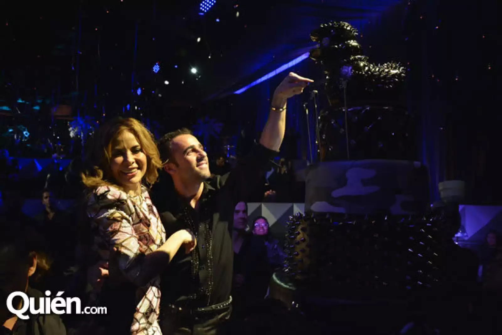 Gloria Trevi y Alfonso Helfon