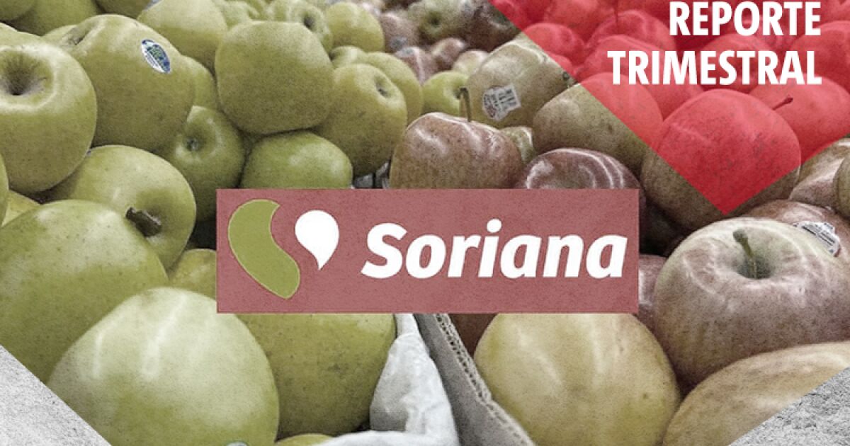 Soriana: ventas caen 2.4% en Q1 2026 por desaceleración del consumo