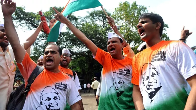 india protestas corrupcion