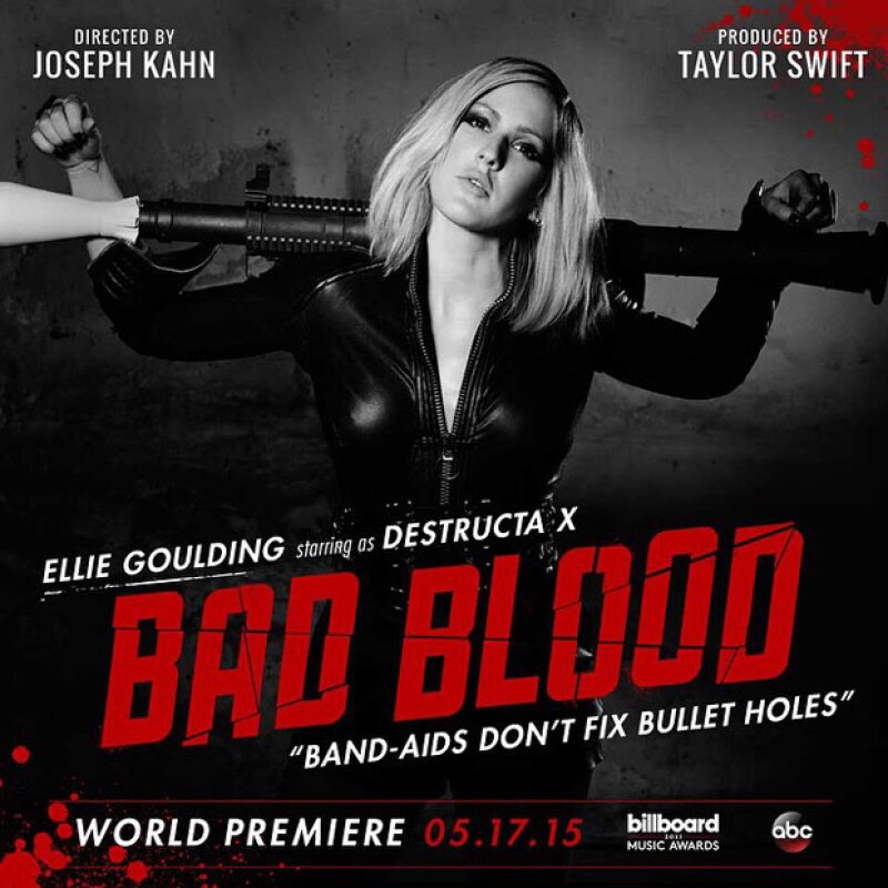 La bff de Taylor, Ellie Goulding, también participará en el video, el cual sale el próximo domingo.