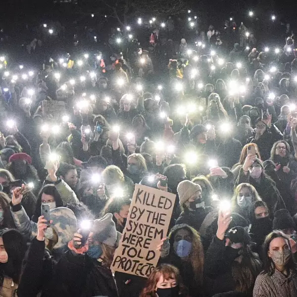 BRITAIN-POLICE-PROTEST-WOMEN-SAFETY