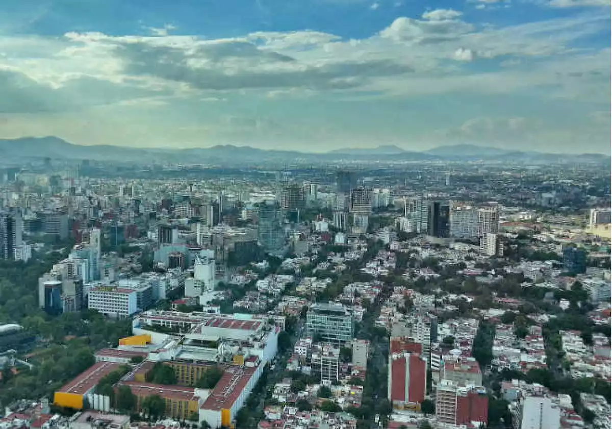 Ciudad de M�xico desde las alturas
