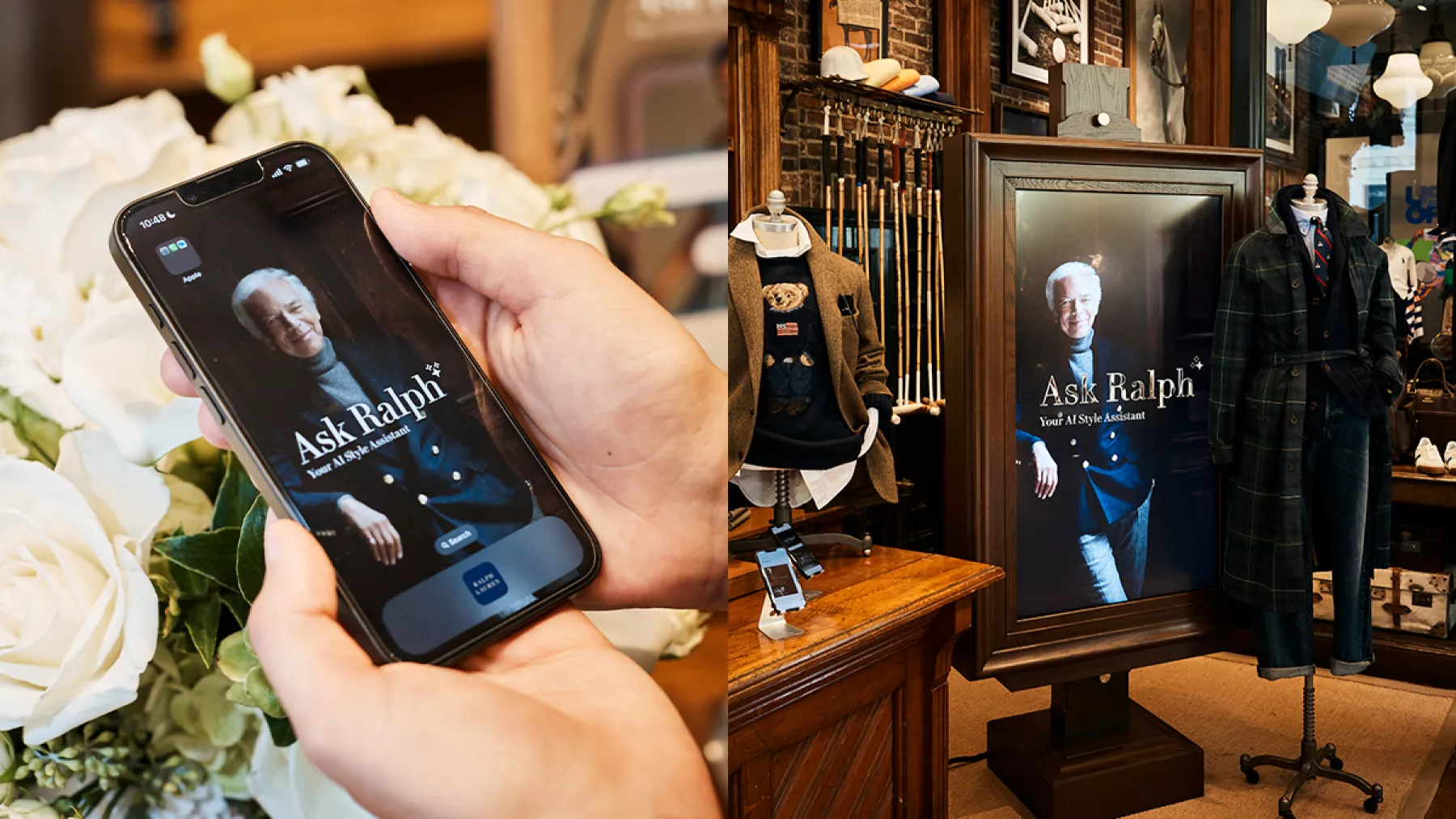 ask ralph ai inteligencia artificial estilismo ralph lauren