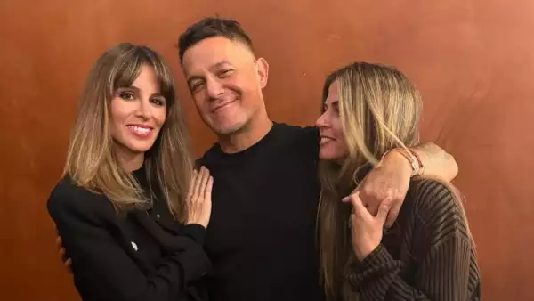 Alejandro Sanz y Stephanie Cayo 